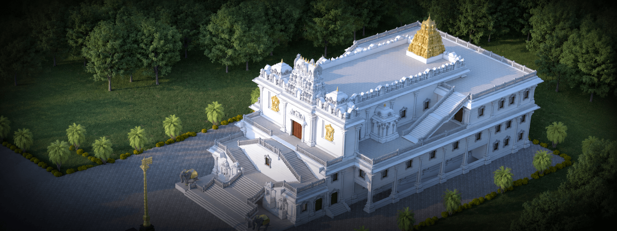 Mandir Nirman Seva — temple construction