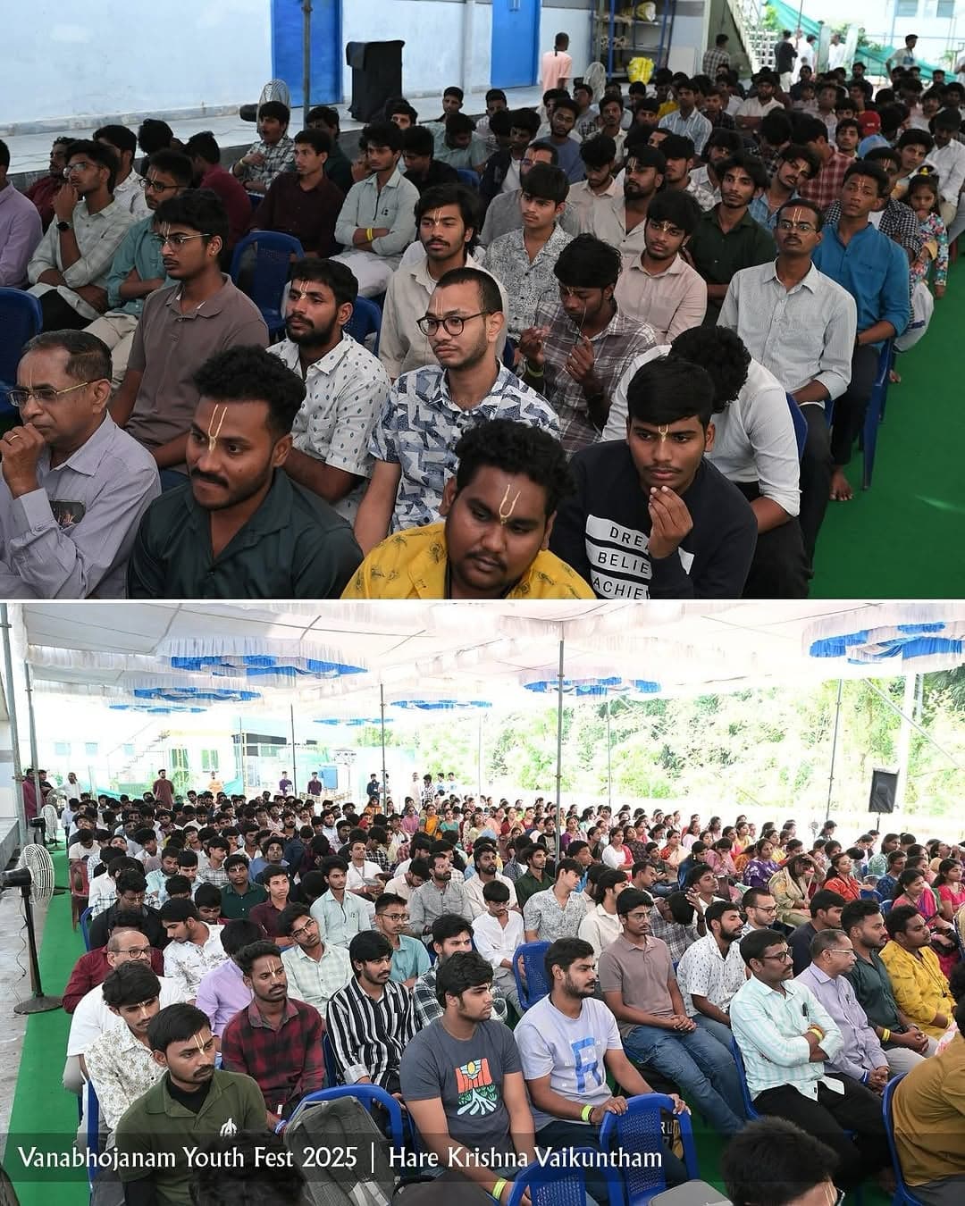 Vanabhojanam celebration at Hare Krishna Vaikuntham